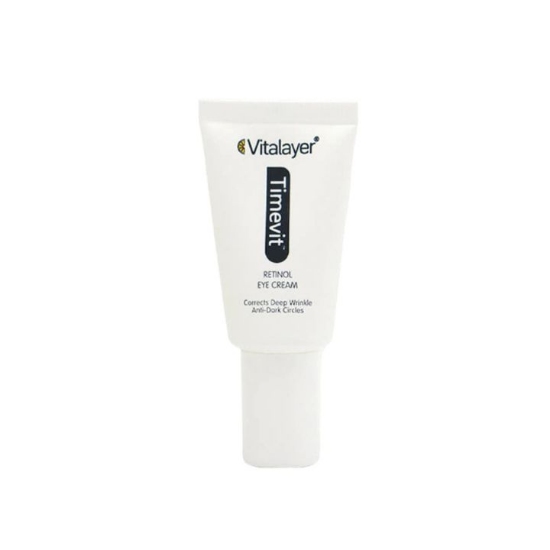 خرید کرم دور چشم ضد چروک Timevit ویتالیر 15ml